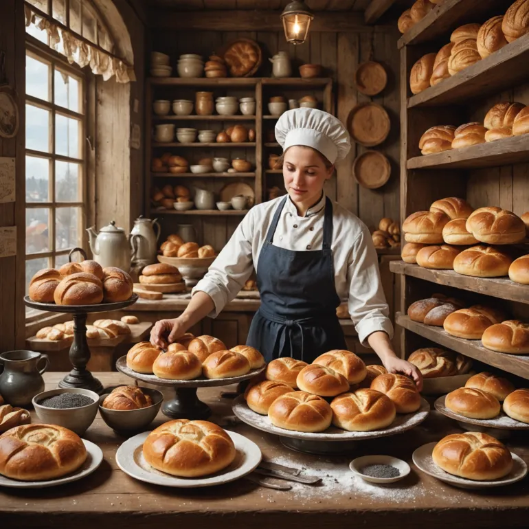 Выпечка как искусство: почему маковая булочка завоевывает сердца и кухни